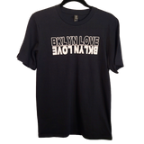 Brooklyn Love/Love Brooklyn Adult Tee Black/White