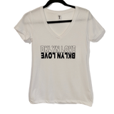 Brooklyn Love/Love Brooklyn Women's V-neck Tee