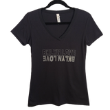 Brooklyn Love/Love Brooklyn Women's V-neck Tee