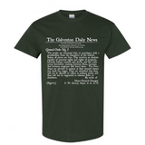 Juneteenth Galveston Daily Newspaper T-Shirt | Historic Freedom Order Shirt | Black History Apparel