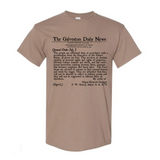 Juneteenth Galveston Daily Newspaper T-Shirt | Historic Freedom Order Shirt | Black History Apparel