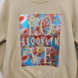Love Brooklyn Spring Floral Crewneck Tan