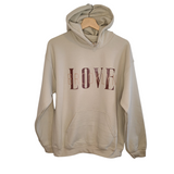 Love Brooklyn Hoodie Tan/Brown