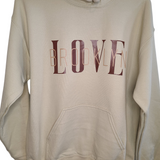 Love Brooklyn Hoodie Tan/Brown
