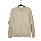 Brooklyn Classic Crewneck Sweatshirt Tan